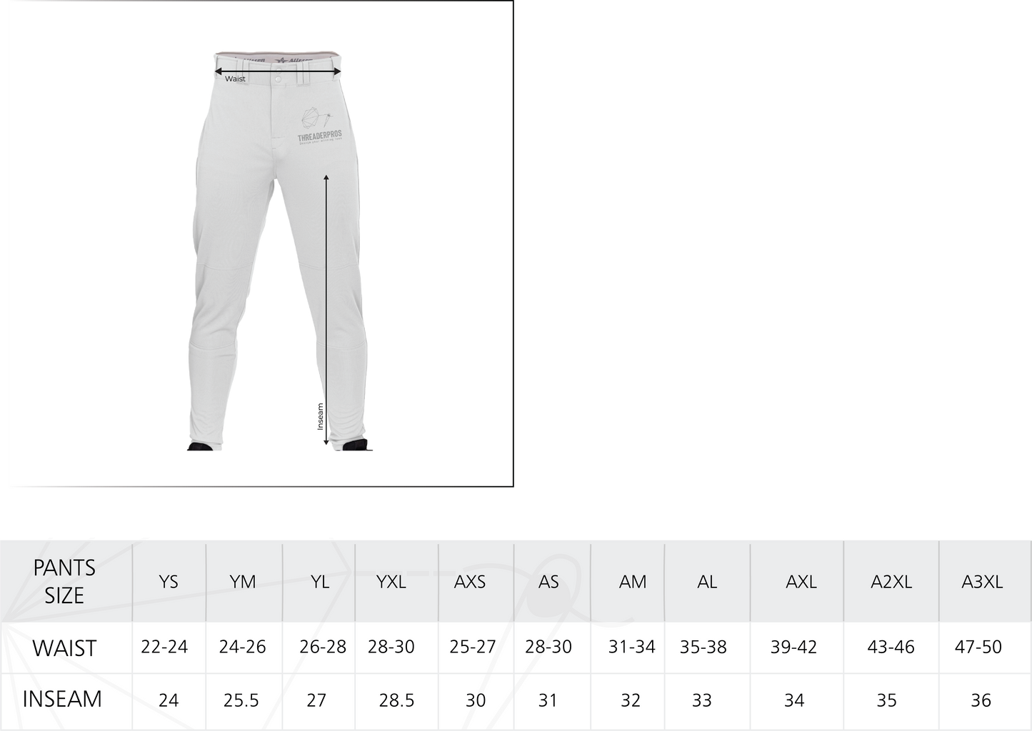 Baseball - Pants
