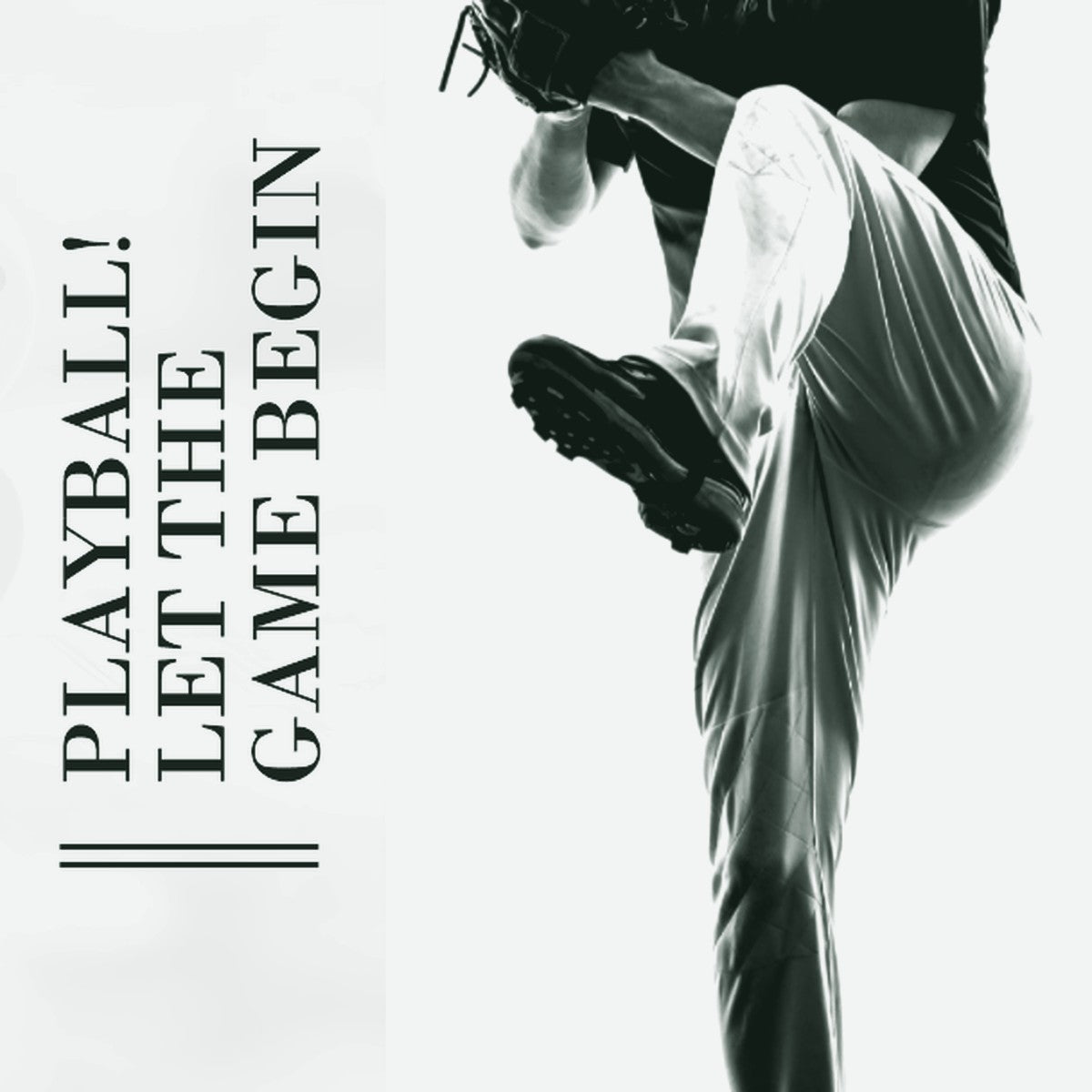 Baseball pitcher winding up to throw, promoting ThreaderPros custom baseball uniform sets