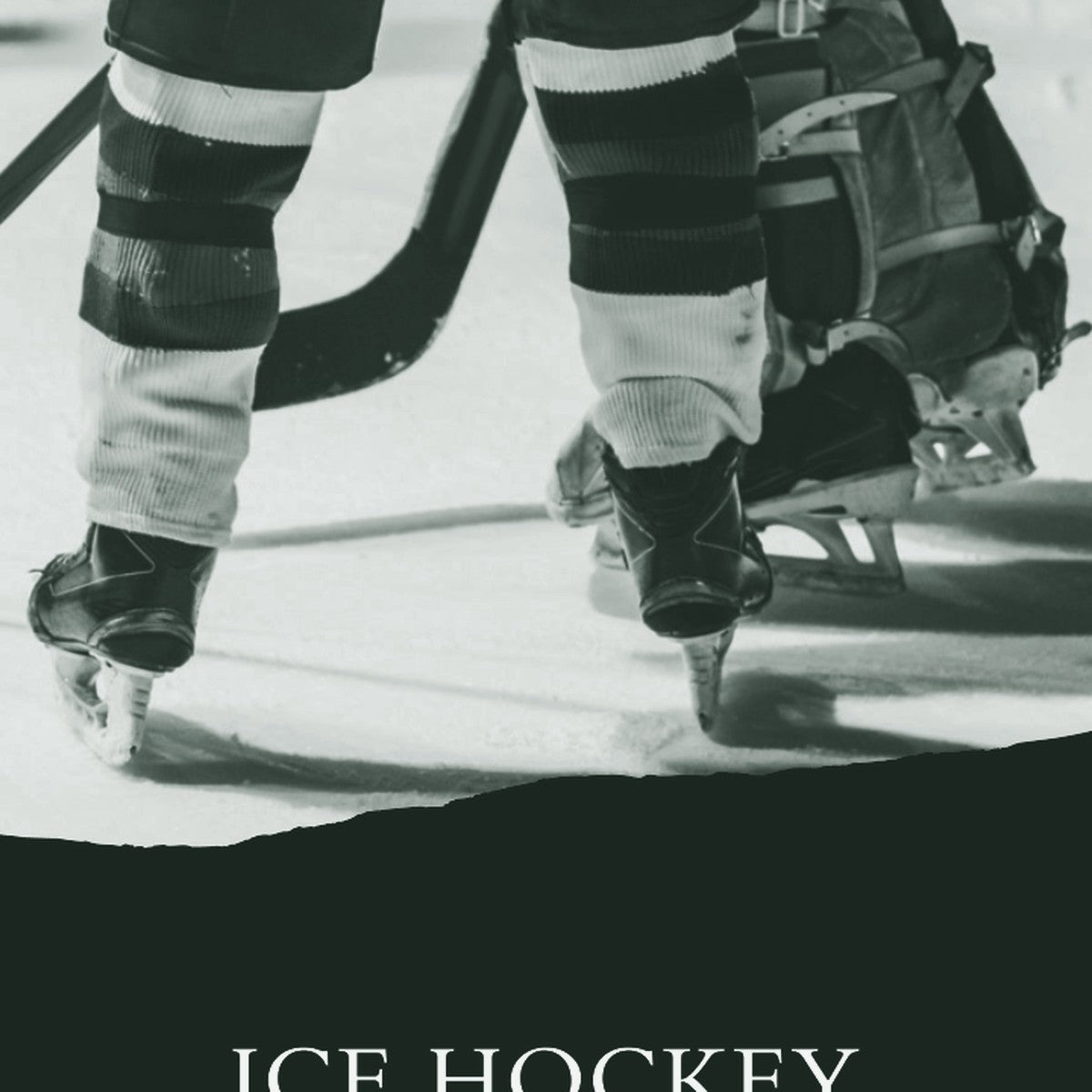 Ice hockey players skating in maroon hockey pants, ThreaderPros custom ice hockey pants